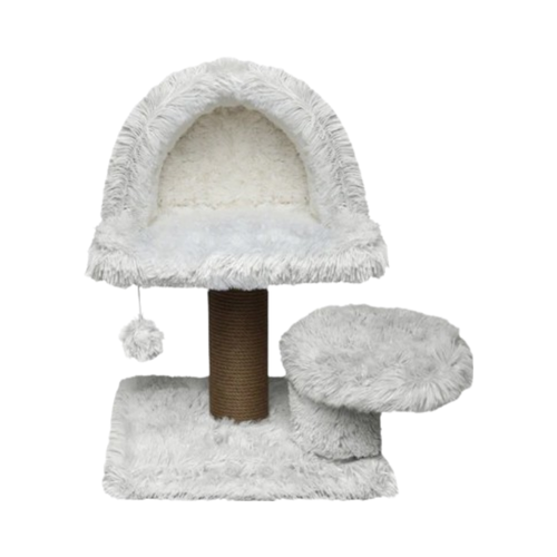 Feline Go Scratching Tree 1 level and a Igloo for cats