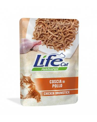 Life Cat Pouch of Chicken fillets Wet food for Cats, 70 g