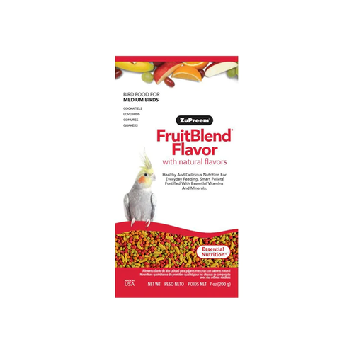  FruitBlend with Natural Flavors Medium Bird Food - ZuPreem