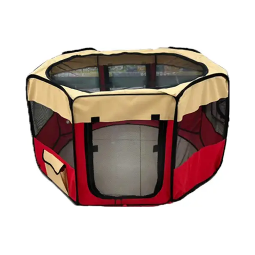 Catidea Pet Playpen &nbsp;Foldable Tent for Pets Red