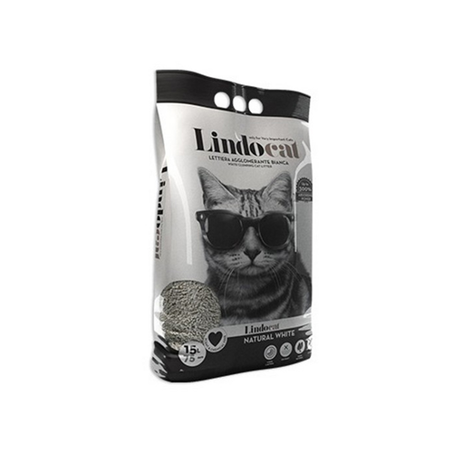LindoCat Natural White Highly Absorbent and Clumping Cat Litter