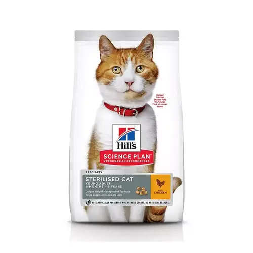 Hill's Science Plan Chicken flavor Dry Food for Sterilized Cats