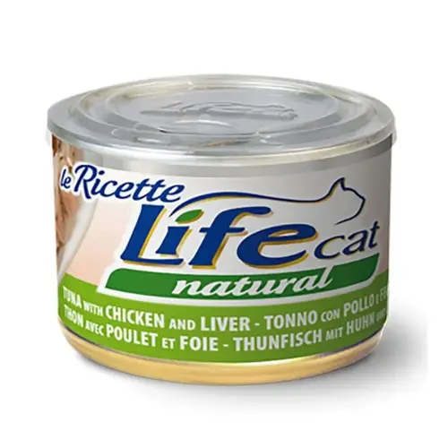 Life Cat  can tuna with chicken liver  For cats 150g