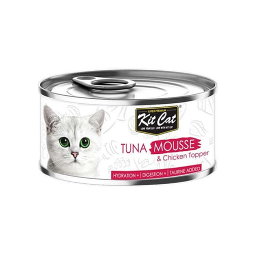 Kit Cat Tuna Mousse & Chicken Topper 80g
