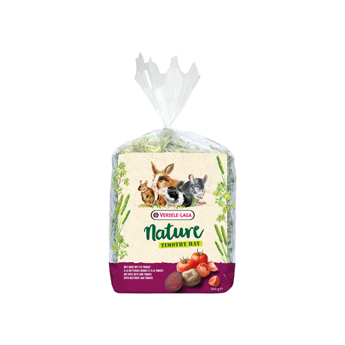 Versele Laga Nature Timothy Hay Beetroot & Tomato 500g