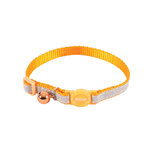 Zolux Shiny Nylon Regular Collar Orange