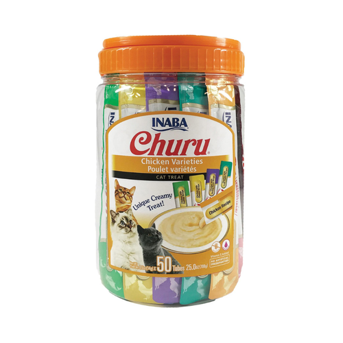 INABA Churu Chicken Varieties 50 Tubes 50x14g