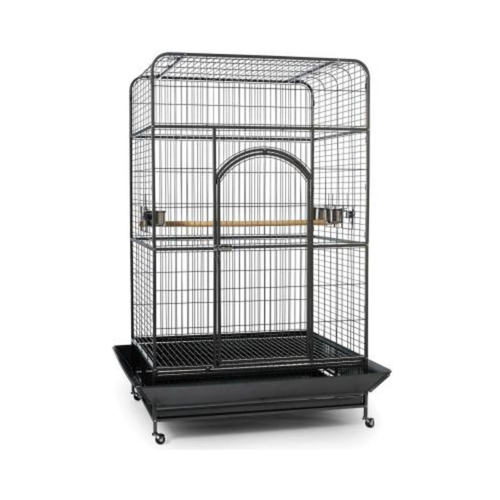 Prevue Pet Empire Black Square Top Birds Cage XL+Accessories