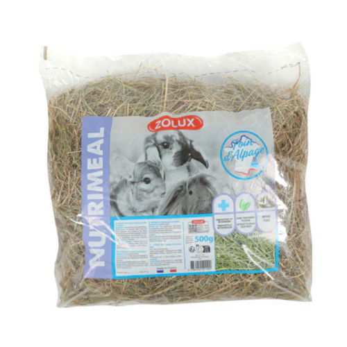 Zolux Nutrimeal Meadow Raw Hay for Small Animals
