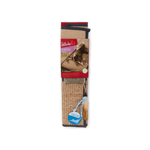 PetLinks Scratch & Play Mat Denim