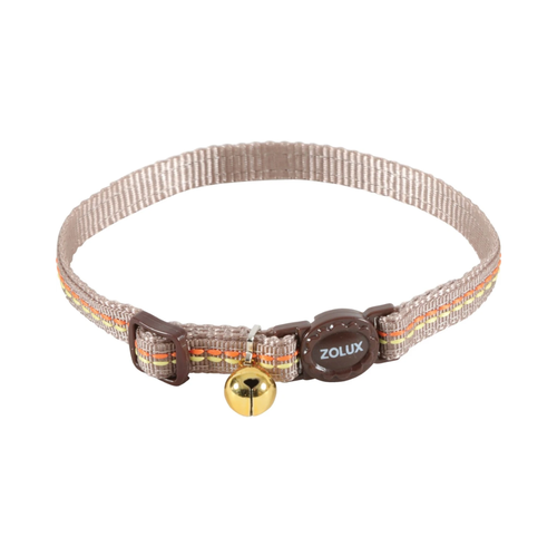 Zolux Tempo Nylon Regular Collar Choco