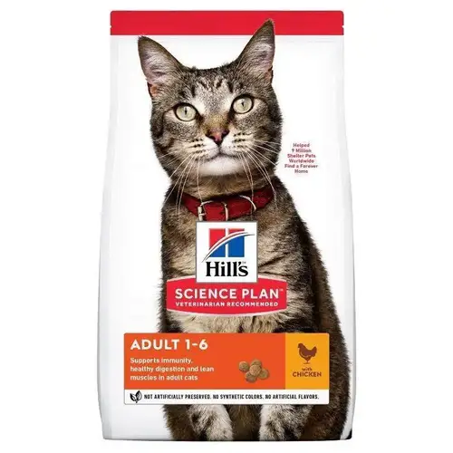 Hill's Science Plan Chicken flavor Dry Food for Adult Cats