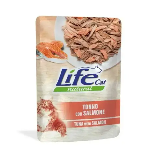 Lifecat Pouch Tuna with Salmon 70g