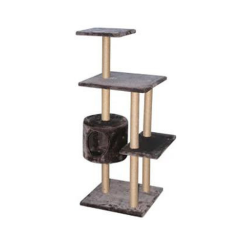 Feline Go Cat Tree 3 Floors 1 Home Brown