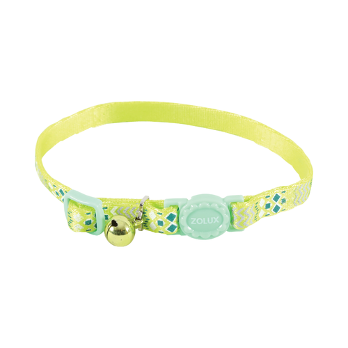 Zolux Ethnic Nylon Regular Collar Green
