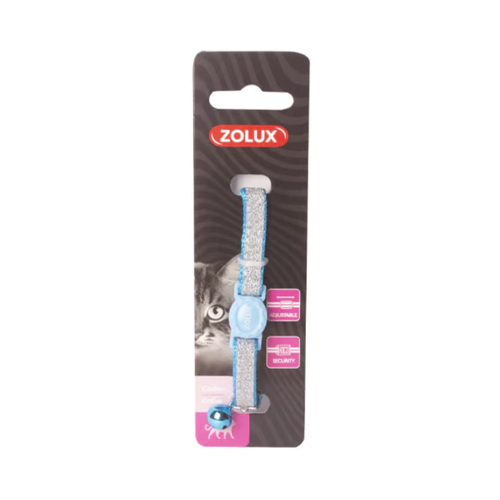 Zolux Shiny Nylon Regular Collar Blue