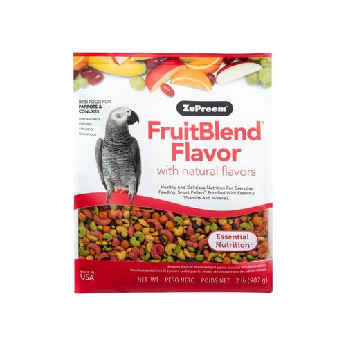 FruitBlend with Natural Flavors Parrot and Conure Food - ZuPreem