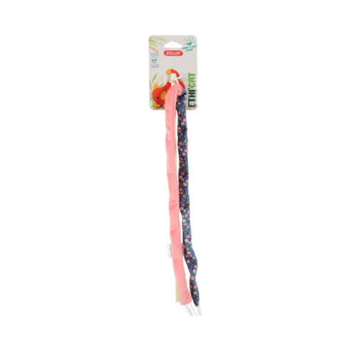 Zolux ETHI'CAT Worm with Fishing Rod Catnip Toy for cats