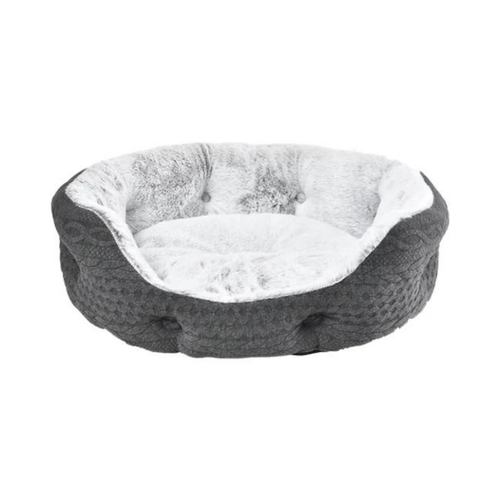 Feline Go For Cats & Dogs Bed, Gray Cololur