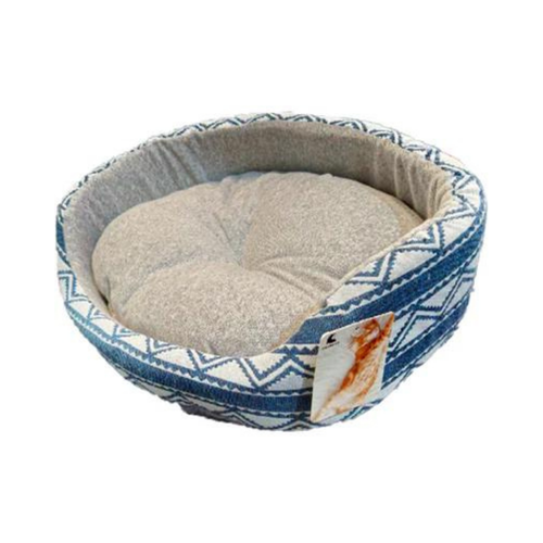 Feline Go Cat Bed Small Blue 38x36cm