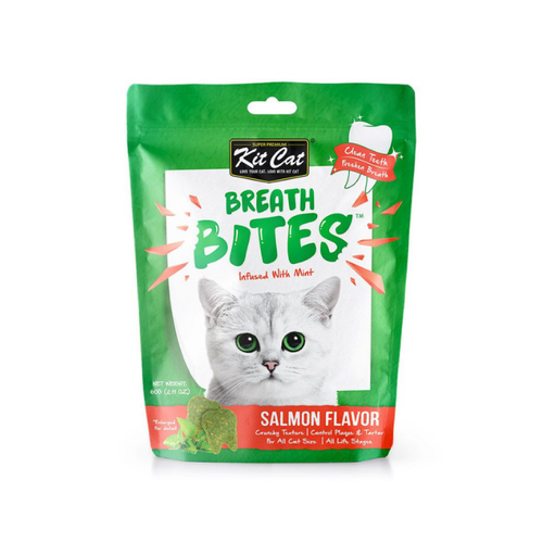 Kit Cat Breath Bites Mint Salmon Flavor 60g