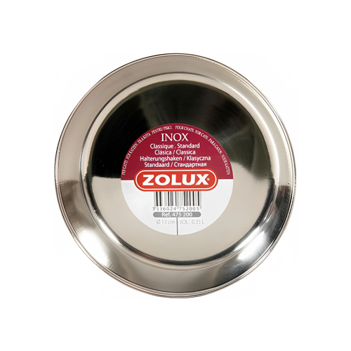 Zolux Stainless Bowl to Fix 13cm