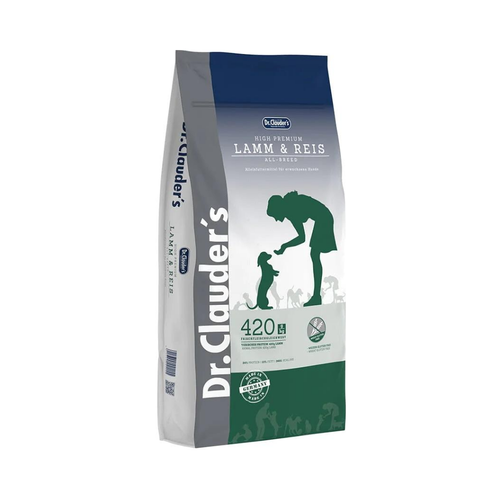 Dr.Clauder High Premium Lamb & Rice Flavour for dogs that suffer from a lack of appetite Dry food for Dogs