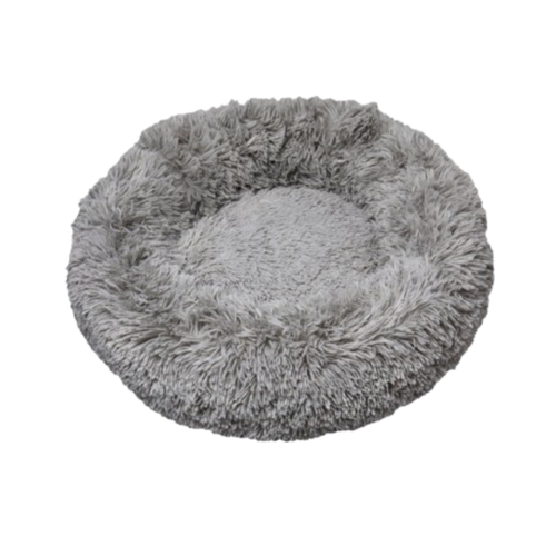 Feline Go Ponchik circular bed for cats and dogs, Gray colour