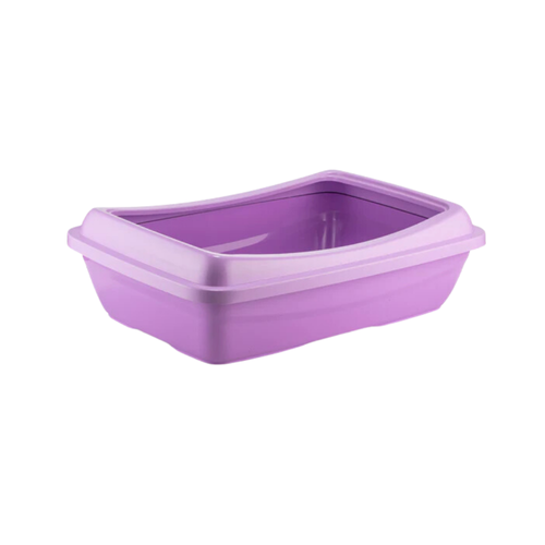 Feline Go Cat Litter Tray, Purple Colour