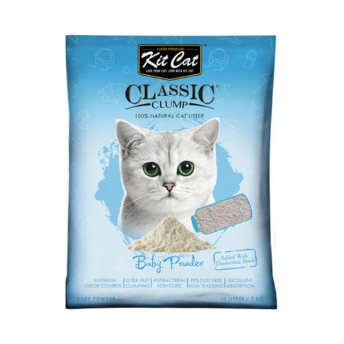 Kit Cat Classic Clump Baby Powder 10L