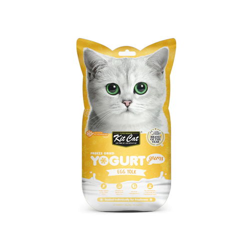 Kit Cat Freeze Dried Yogurt Yums Egg Yolk 10x1g