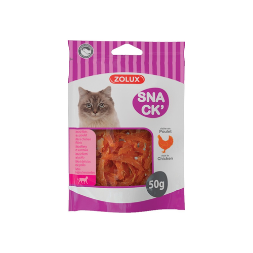 Zolux Snack CAT MINI CHICKEN FILLET for Cats 50g