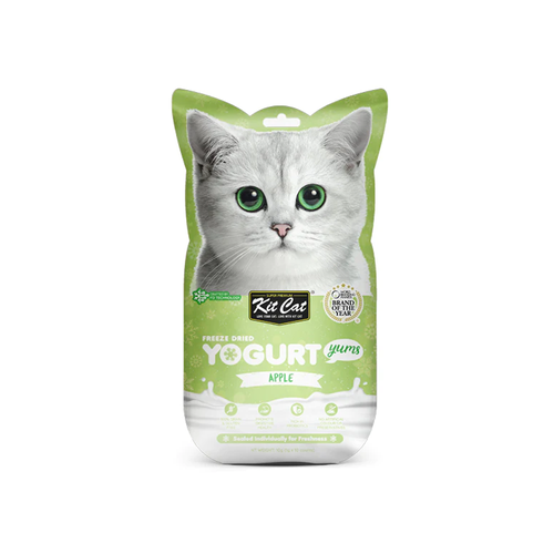 Kit Cat Freeze Dried Yogurt Yums Apple 10x1g