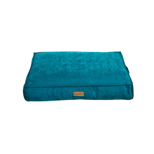 Feline go plus soft rectangular open bed for cats and dogs, Sky blue Colour