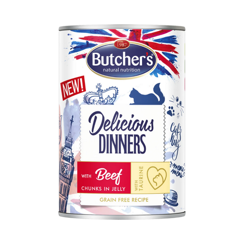 Butcher's Original chicken pieces in jelly Wet food for Dogs 400 g