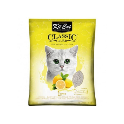 Kit Cat Classic Clump Lemon 10L