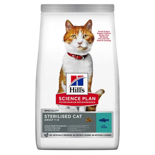 Hill's Science Plan Tuna flavor Dry Food for Sterilized Cats