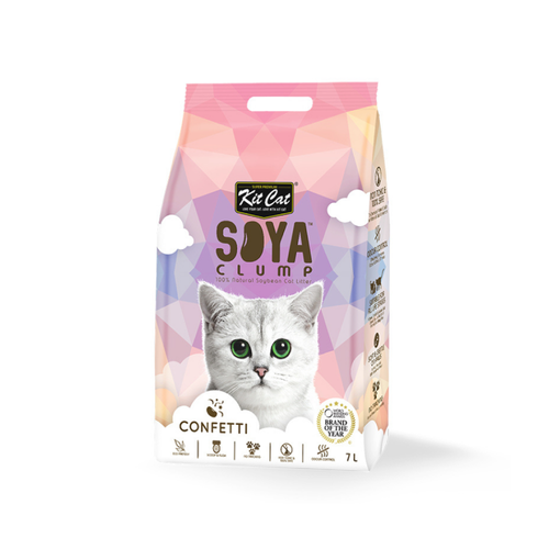 Kit Cat SoyaClump Litter Confetti 7L