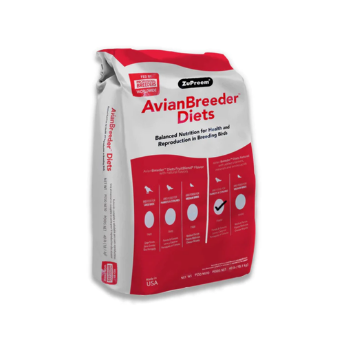 ZuPreem AvianBreeder FruitBlend Flavors Diet Food for Large Birds