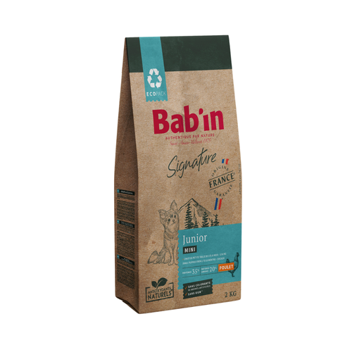 Babin Signature Mini Junior Chicken flavour Dry food for Small breed puppies