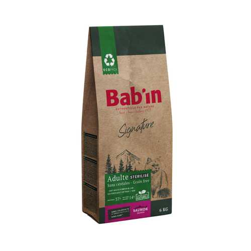 Babin Signature Salmon Sterilized Cats Grainfree 6Kg