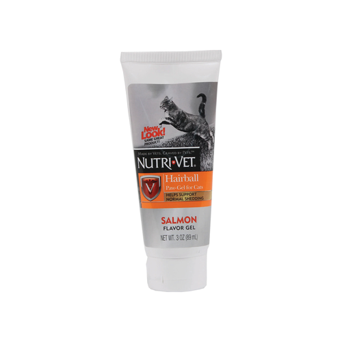 Nutri-Vet Hairball Paw Gel Salmon Cats 89ml