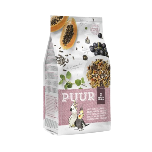 Witte Molen Puur Gourmet seed mix Food for large parakeets and cockatoos