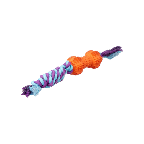 Zolux Rubber Toy Rope Ball 12cm