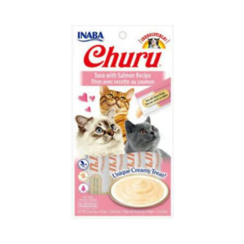 INABA Churu Tuna with Salmon 4x14g
