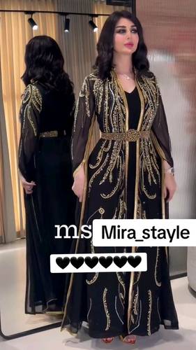 جلابيه انيقه قطعتين تطريز راقي 