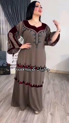 جلابيه جلكسي تطريز راقي 