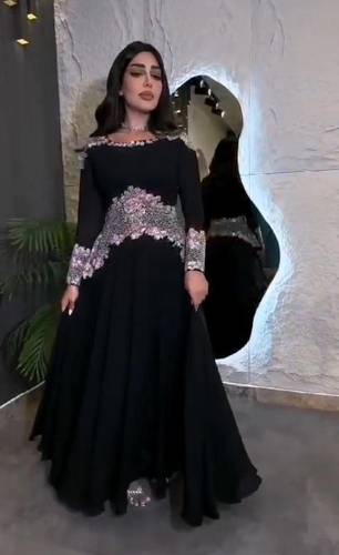 فستان جورجيت أنيق راقي 