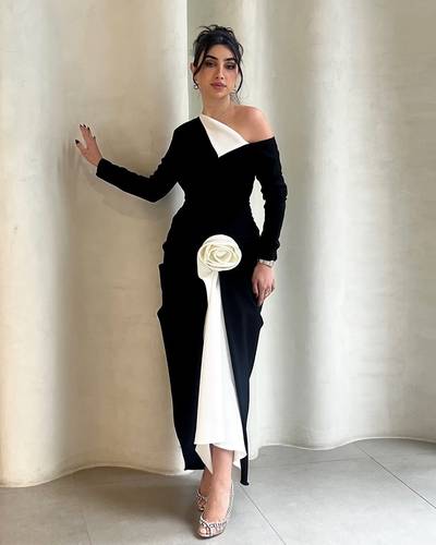 فستان باربي ناعم انيق 
