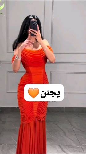 فستان جورجيت كسرات انيق